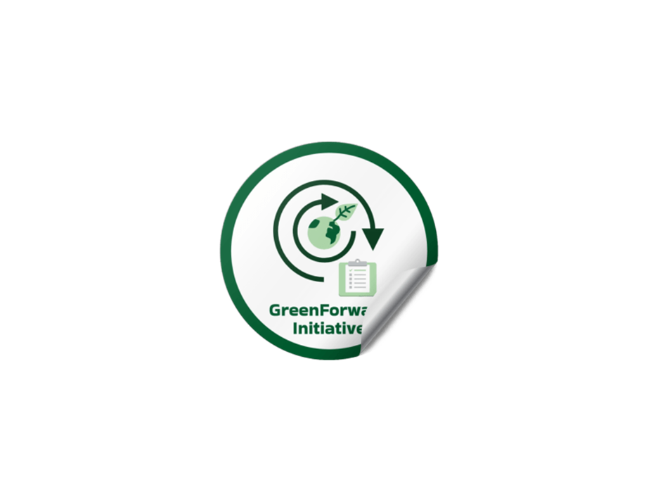 A green and white sticker with a black background

AI-generated content may be incorrect.