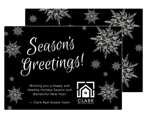 Example of holiday card to send to donors - missionprint.com