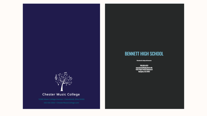  Exterior folder design idea - missionprint.com  